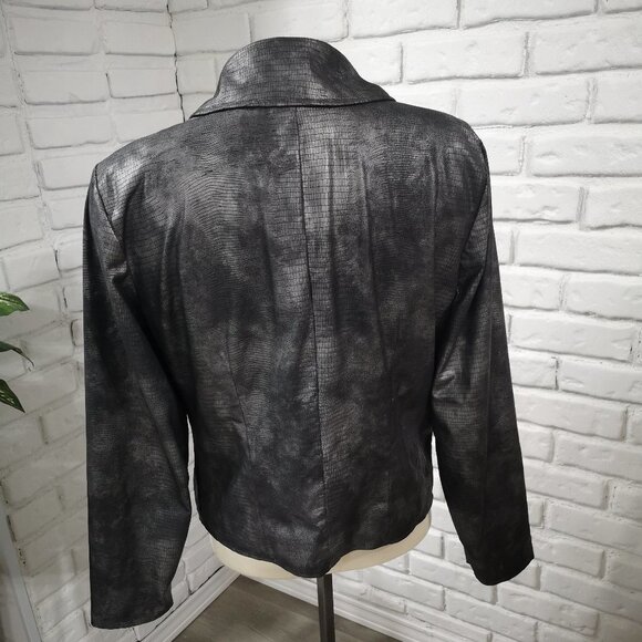 Jockey Person to Person Ladies Black Off Set Full Zipper Size 12 Jacket - Picture 2 of 11